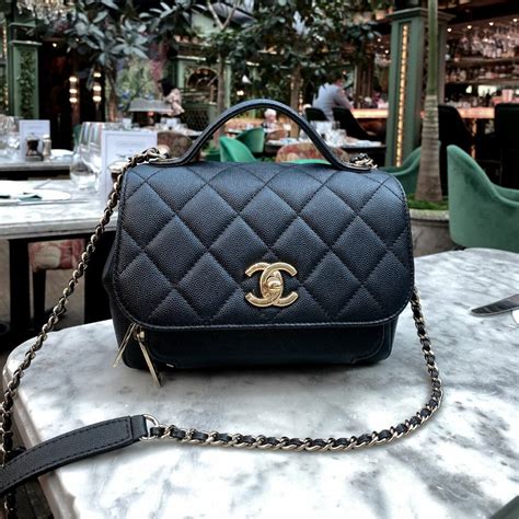 chanel bag crossbody black|Chanel 2022 Medium Business Affinity Flap Bag .